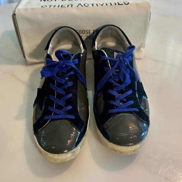 Golden Goose- Super-Star Classic - Grey/Black Size 41 - Picture 1 of 10